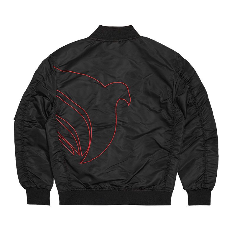 Jaqueta Bomber Pichau, M, Preto, PG-JBMB-MBK