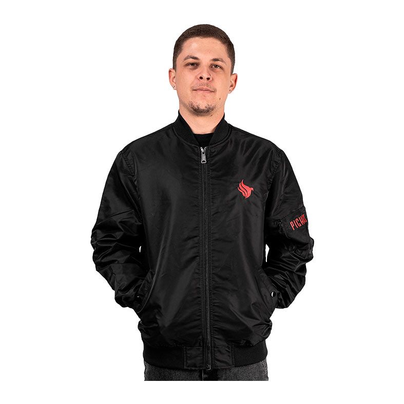 Jaqueta Bomber Pichau, PP, Preto, PG-JBMB-PPBK