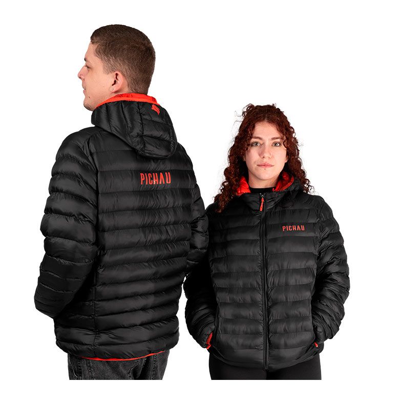 Jaqueta Puffer Pichau G, Vermelho, PG-JPF-GRED