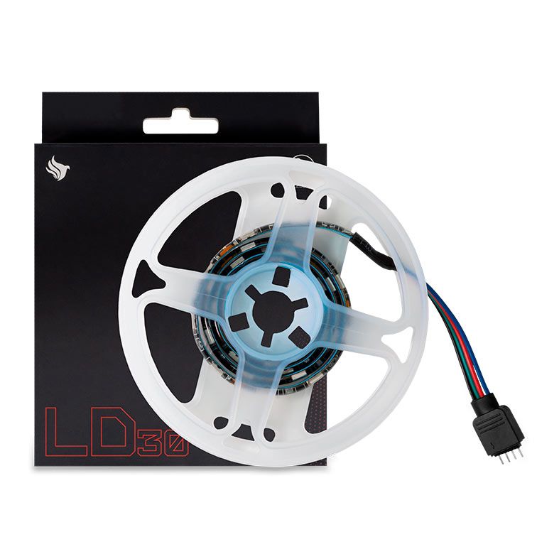 Fita de LED Pichau LD30, RGB, 500mm, Com Controladora, PG-LD30RGB