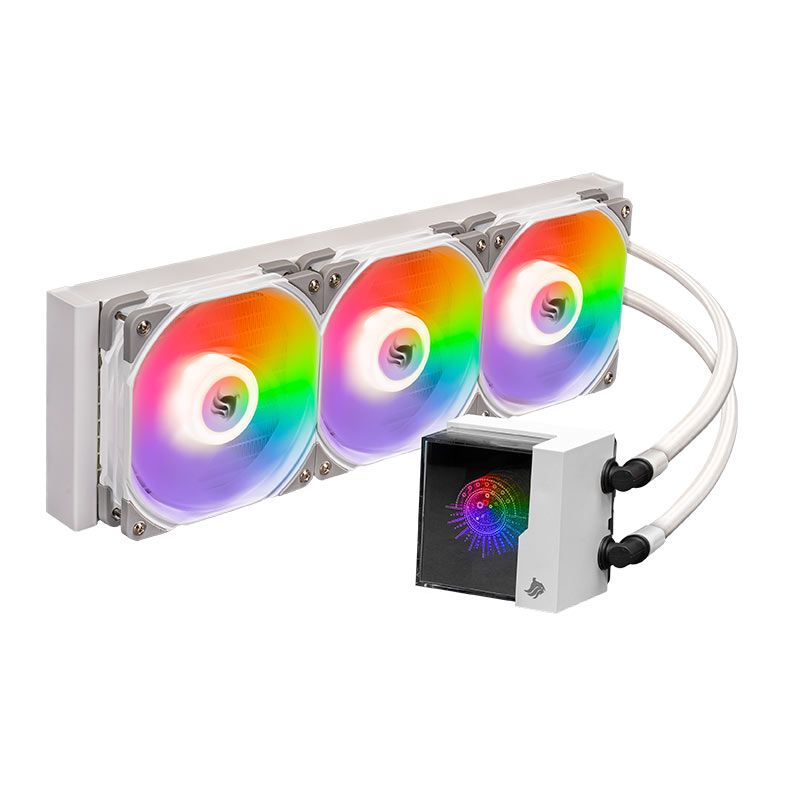 OPENBOX Water Cooler Pichau Lunara, ARGB, 360mm, Branco, PG-LR360-WH01