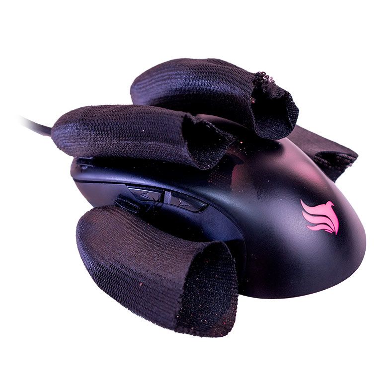 Mouser Gamer Luvause D101, RGB, 16000DPI, 6 Botoes, Preto, PG-LVD101-RGB