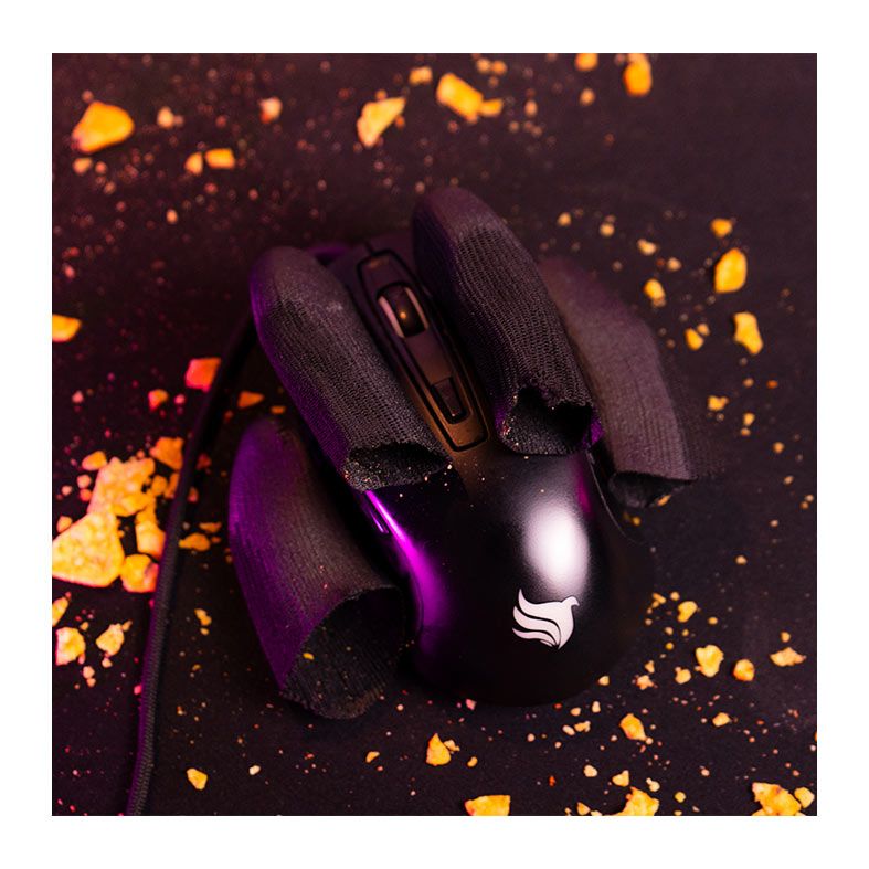 Mouser Gamer Luvause D101, RGB, 16000DPI, 6 Botoes, Preto, PG-LVD101-RGB