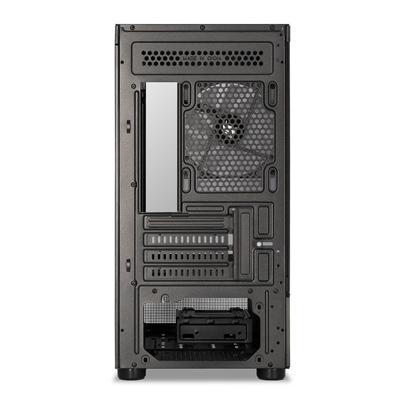 Gabinete Gamer Pichau Magpie 4, Rainbow, Mid-Tower, Lateral de Vidro, Com 3 Fans, Preto, PG-MAG4-BK3F