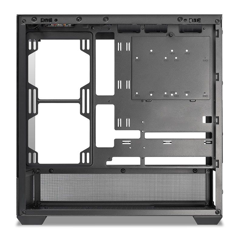 Gabinete Gamer Pichau Magpie 4X, Mid-Tower, Lateral de Vidro, Preto, PG-MAG4X-BK