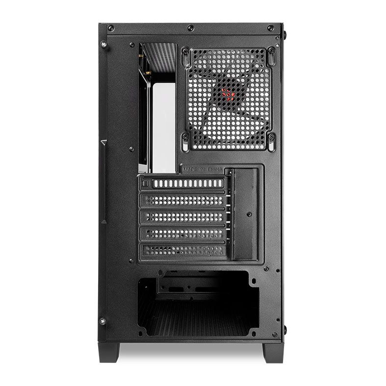 Gabinete Gamer Pichau Magpie 4XB, Mini-Tower, Lateral de Vidro, Com 3 Fans, Preto, PG-MAG4XB-BK3F