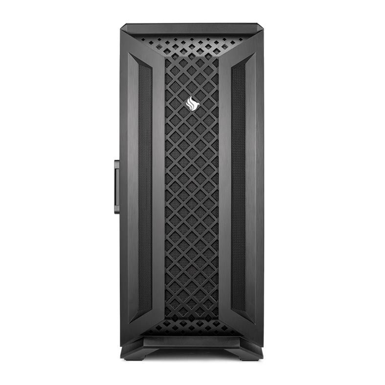 Gabinete Gamer Pichau Mizar Lateral De Vidro Preto, PG-MZR-BL01