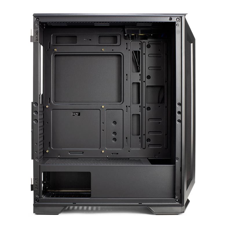 Gabinete Gamer Pichau Mizar Lateral De Vidro Preto, PG-MZR-BL01