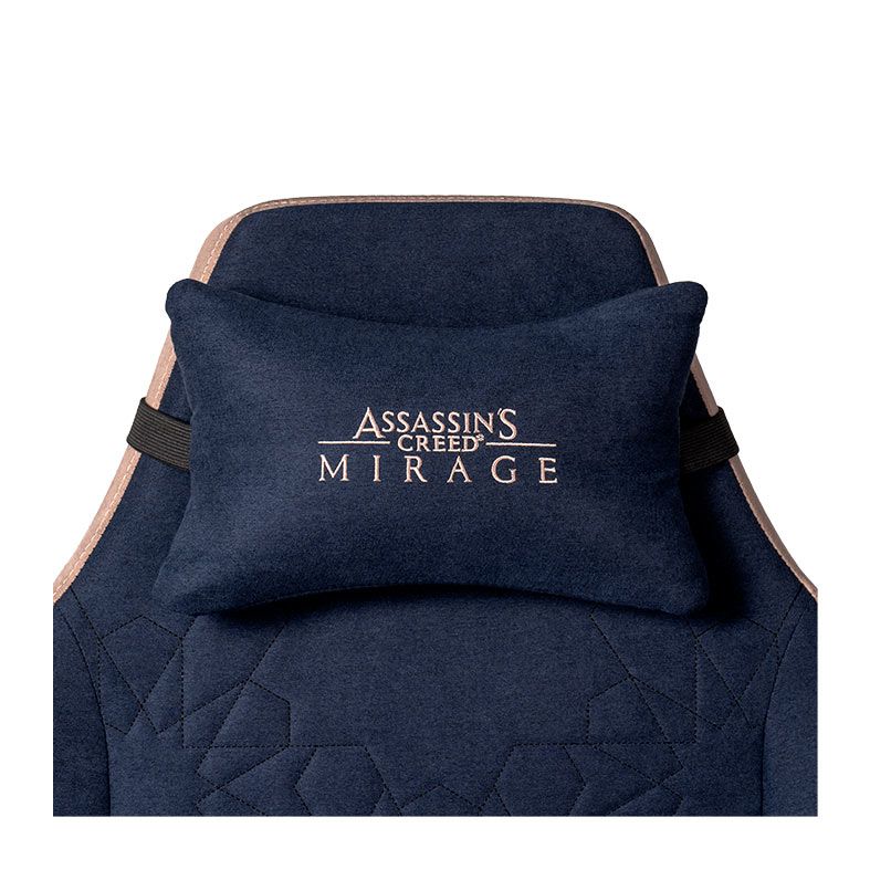Cadeira Gamer Pichau Nova Assassins Creed Mirage, Espuma Moldada, Braco 4D, Silk Blue, PG-NOV-ASC
