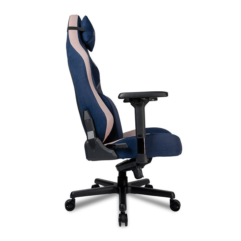 Cadeira Gamer Pichau Nova Assassins Creed Mirage, Espuma Moldada, Braco 4D, Silk Blue, PG-NOV-ASC
