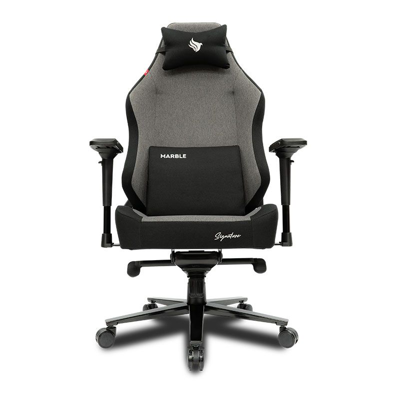 Cadeira Gamer Pichau Nova Signature Marble, Espuma Moldada, Braco 4D, Cinza, PG-NVS-MR01