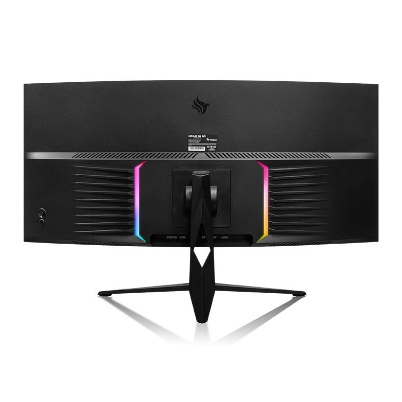 Monitor Gamer Pichau Nexus 34 GO, 34 Pol, VA, Ultrawide, Curvo, WQHD, 1ms, 165Hz, HDMI/DP, PG-NXS34GO-BL01