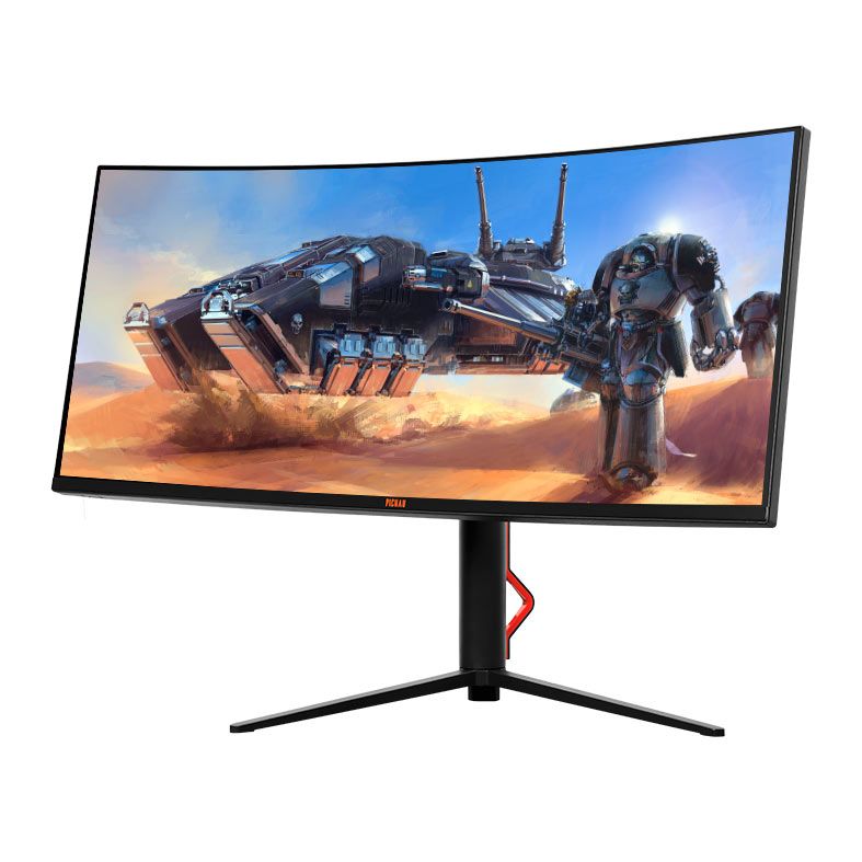 Monitor Gamer Pichau Nexus Wide S34, 34 Pol, VA, Ultrawide, Curvo, WQHD, 1ms, 165Hz, FreeSync/G-Sync, HDMI/DP, PG-NXSS34-BL01