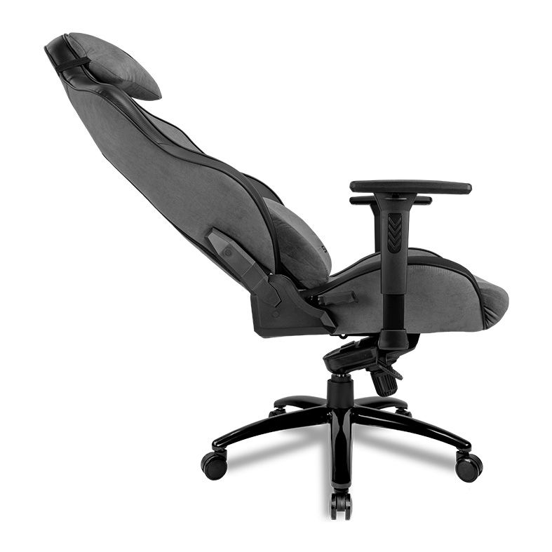 Cadeira Gamer Pichau Omega S, Espuma Moldada, Braco 3D, Preta e Cinza, PG-OMGS-BG01