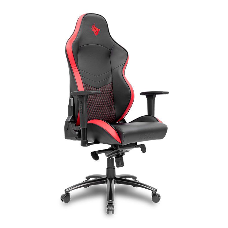 Cadeira Gamer Pichau Omega, Preta e Vermelha, PG-OMG-RED01