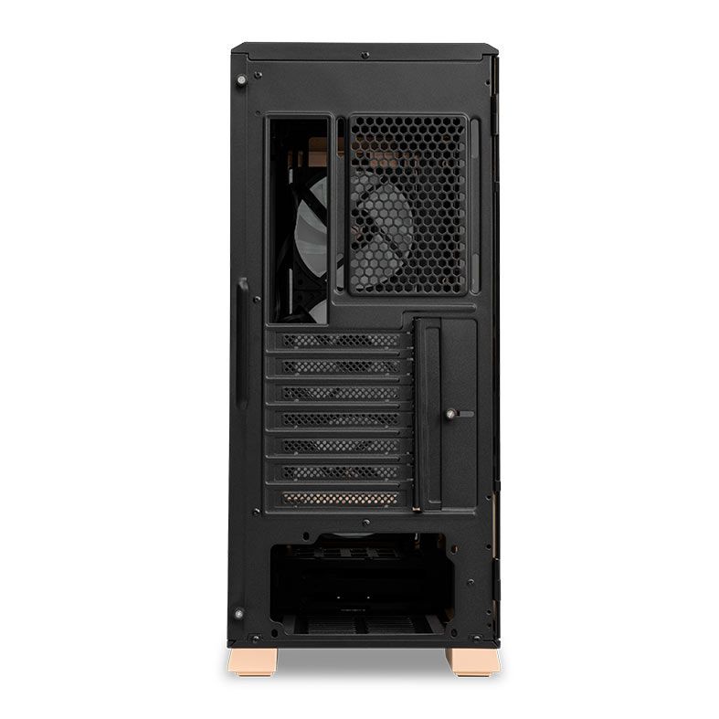 Gabinete Gamer Pichau Pouter 3 Assassin's Creed Mirage, RGB, Mid-Tower, Lateral de Vidro, Com 3 Fans, PG-P03-MRG