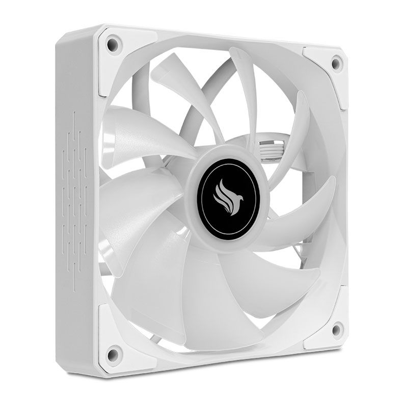 Ventoinha Pichau Feather P1, RGB, 120mm, Branca, PG-P1RGB-WH1