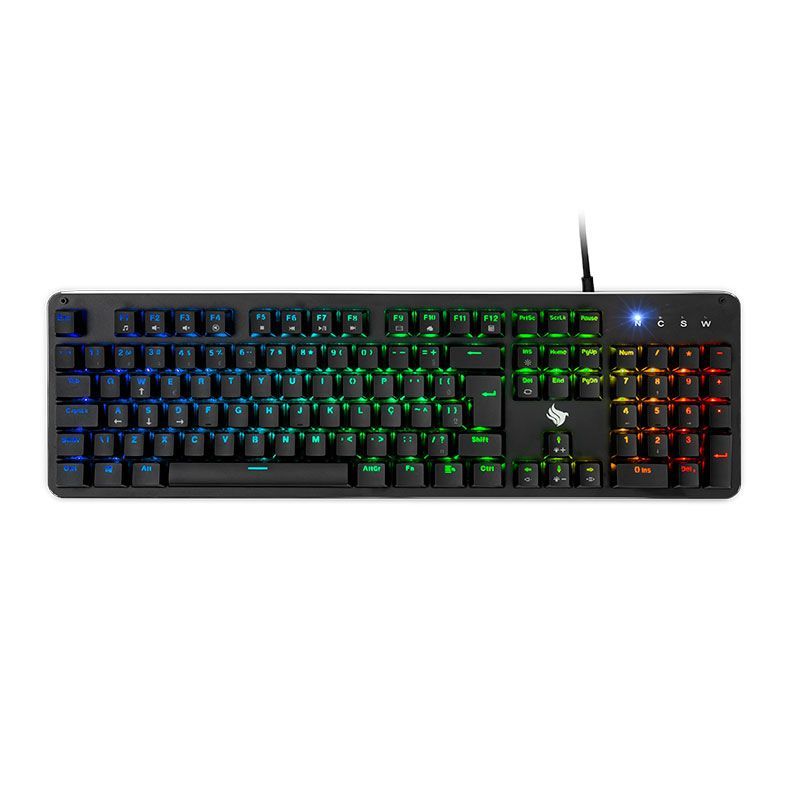 Kit teclado, mouse e Mousepad, Teclado Gamer Pichau P531 RGB + Mouse Gamer TGT M4 RGB 7 Botoes + Mousepad Mancer Dark Magic P