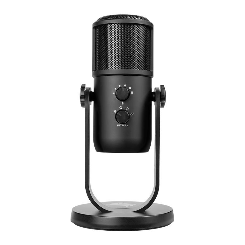 Microfone Pichau Polaris, USB, Preto, PG-PLRIS-BL01