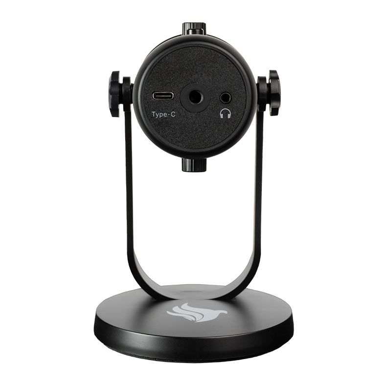 Microfone Pichau Polaris, USB, Preto, PG-PLRIS-BL01