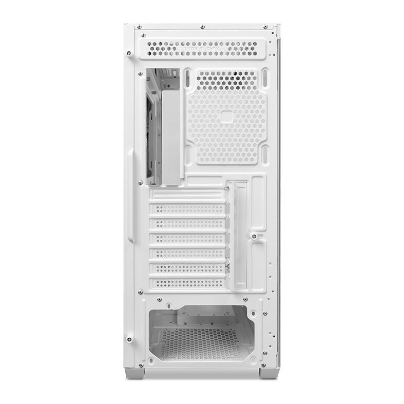 Gabinete Gamer Pichau Pouter 4B, Mid-Tower, Lateral de Vidro, Branco, PG-PO4B-WH