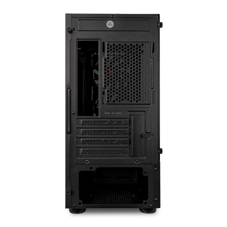 Gabinete Gamer Pichau Pulsar, Lateral de Vidro, Com 3 Fans, Preto, PG-PSR-BL01