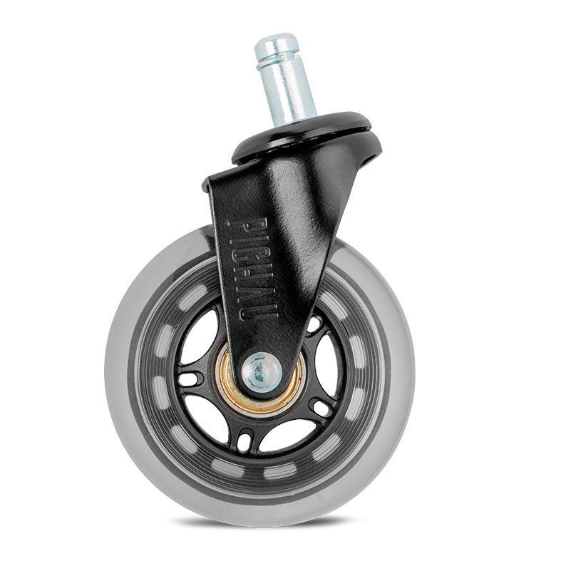 Conjunto de Rodinhas Pichau Soft, 75mm, PG-RDS-BK01