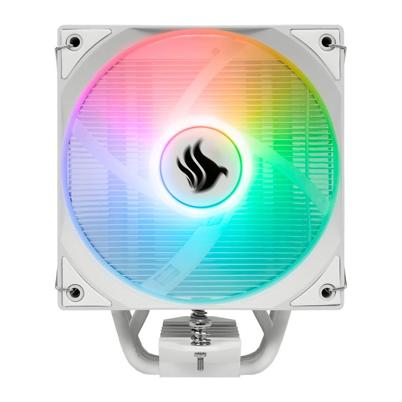 Cooler Para Processador Pichau Sage V3, ARGB, 120mm, Branco, PG-SGEWH-V03