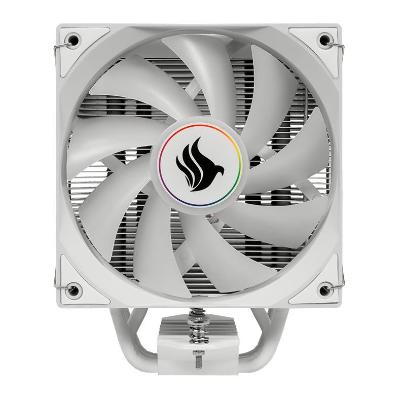 Cooler Para Processador Pichau Sage V3, ARGB, 120mm, Branco, PG-SGEWH-V03