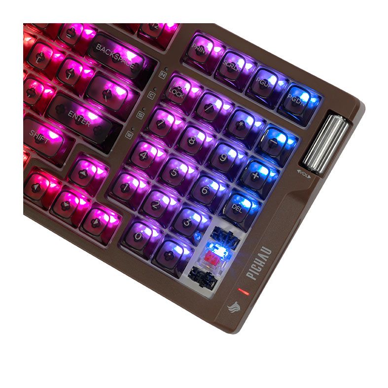 Teclado Mecanico Gamer Pichau Sonne, RGB, Switch Gateron Vermelho, Marrom, PG-SNM-RGB01