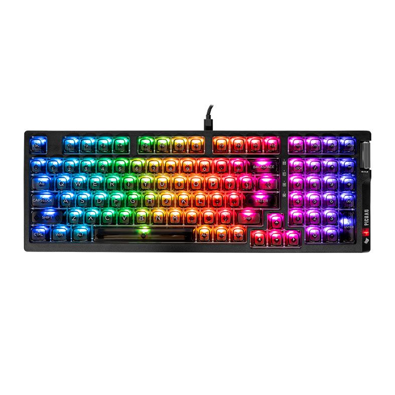 Teclado Mecanico Gamer Pichau Sonne, RGB, Switch Gateron Vermelho, Preto, PG-SNP-RGB01