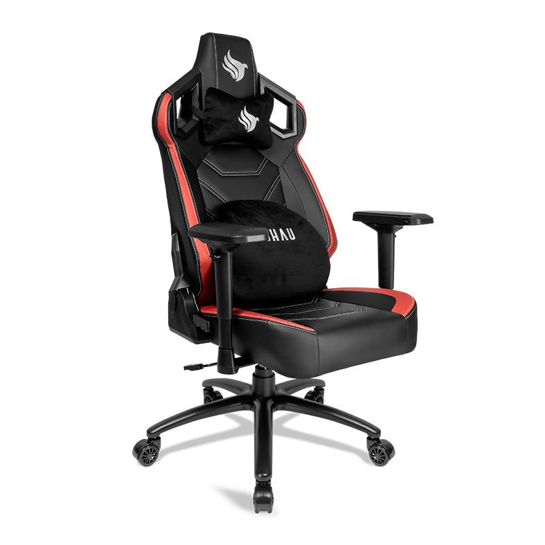 Cadeira Gamer Pichau Siriun, Braco 4D, Preto e Vermelho, PG-SRN-BRD