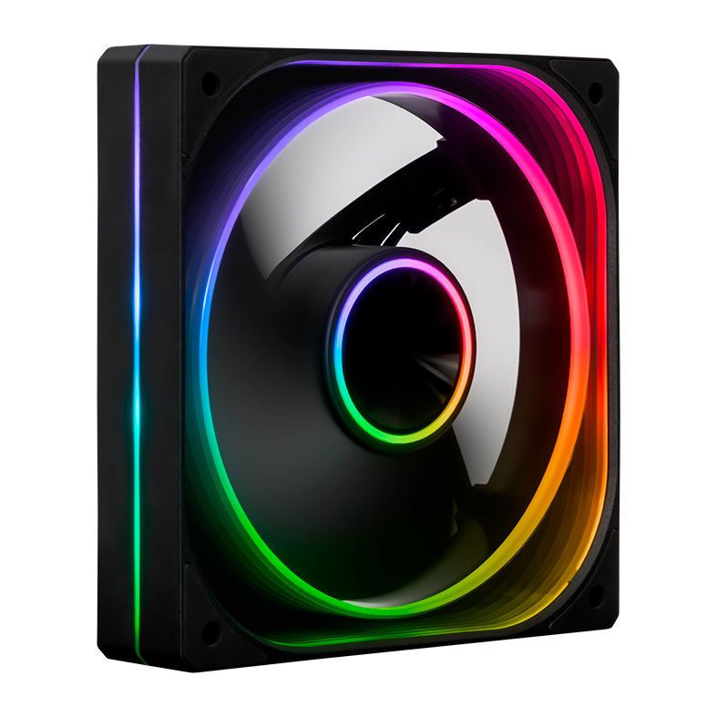 Ventoinha Pichau Sirius, RGB, 120mm, Preto, PG-SRS-BK01