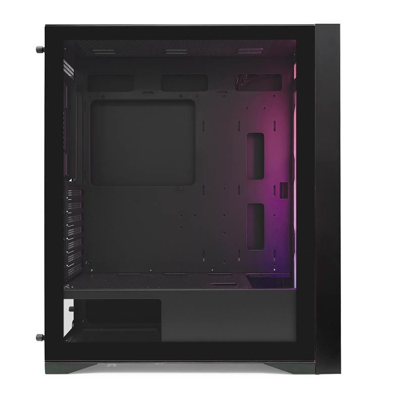 Gabinete Gamer Pichau Sirius Lateral Vidro Preto, PG-SUR-BL01