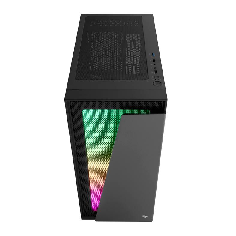 Gabinete Gamer Pichau Sirius Lateral Vidro Preto, PG-SUR-BL01