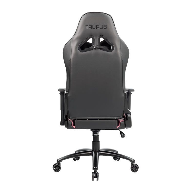 Cadeira Gamer Pichau Taurus, Preta e Rosa, PG-TAU-PNK01