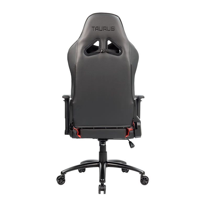 Cadeira Gamer Pichau Taurus, Preta e Vermelha, PG-TAU-RED01