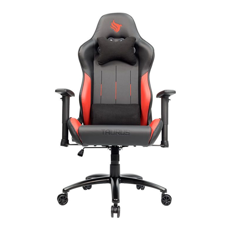 Cadeira Gamer Pichau Taurus, Preta e Vermelha, PG-TAU-RED01