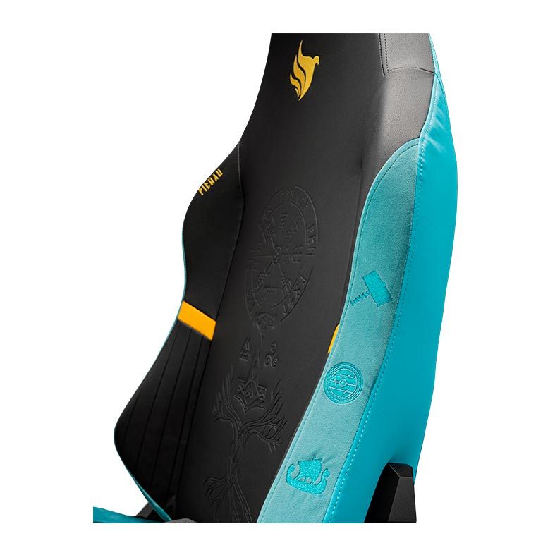 Cadeira Gamer Pichau Valhalla, Preto e Azul, PG-VHL-BK01