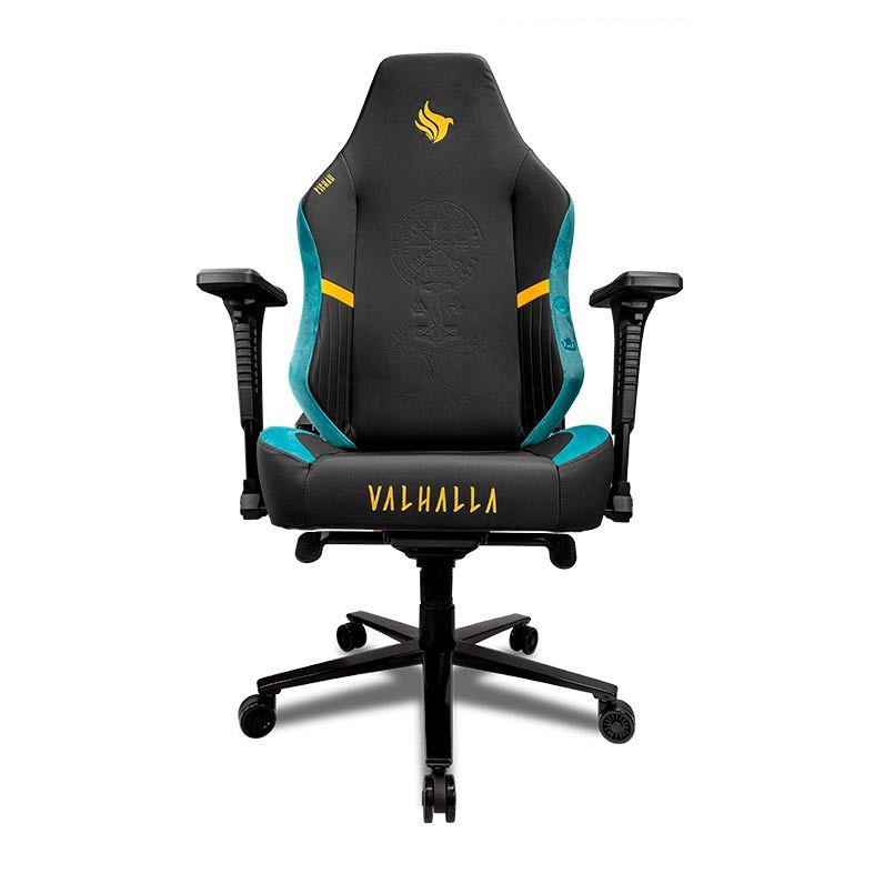 Cadeira Gamer Pichau Valhalla, Preto e Azul, PG-VHL-BK01