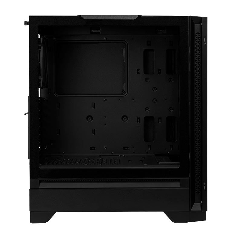 Gabinete Gamer Pichau Valerian Black, Mid-Tower, Lateral de Vidro, Com 4 Fans, Preto, PG-VL4F-BW