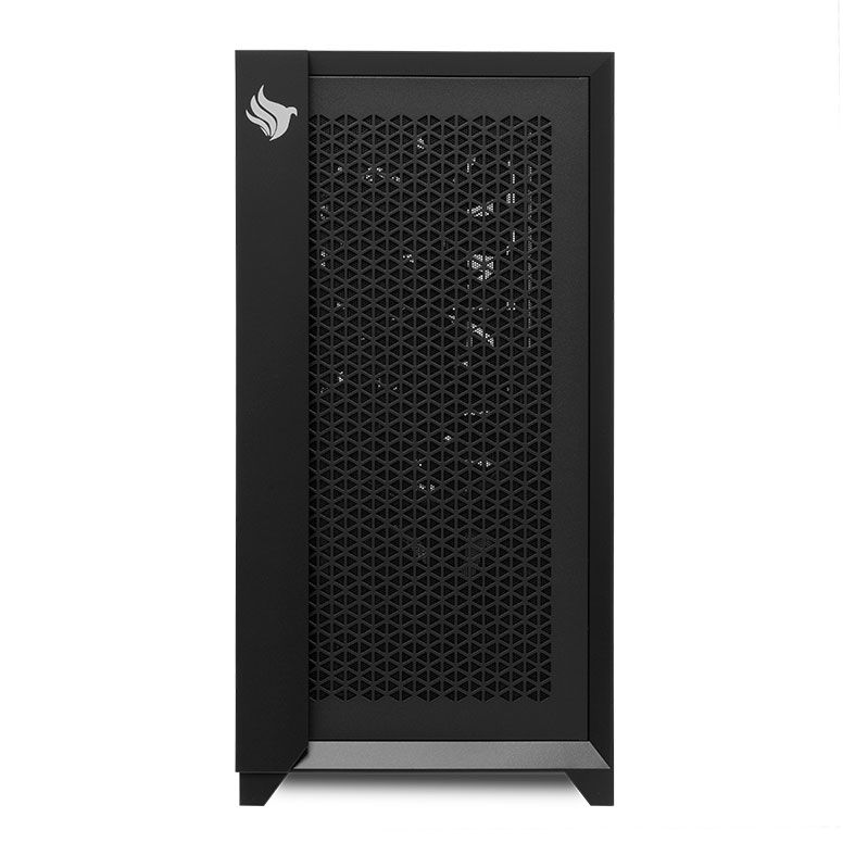 Gabinete Gamer Pichau Valerian Black, Mid-Tower, Lateral de Vidro, Com 4 Fans, Preto, PG-VL4F-BW