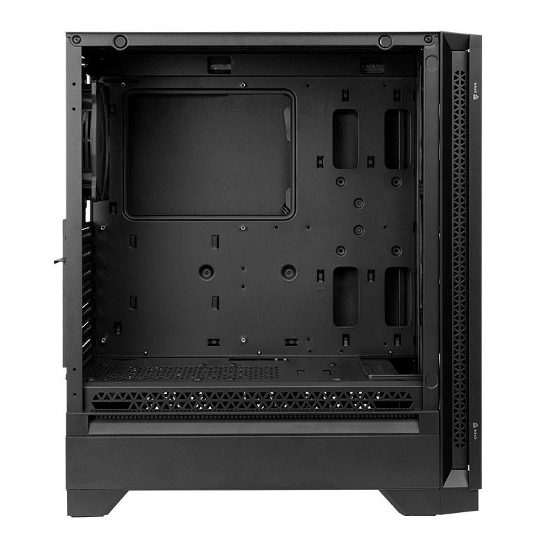 Gabinete Gamer Pichau Valerian Black, Mid-Tower, Lateral de Vidro, Com 4 Fans, Preto, PG-VL4F-BW