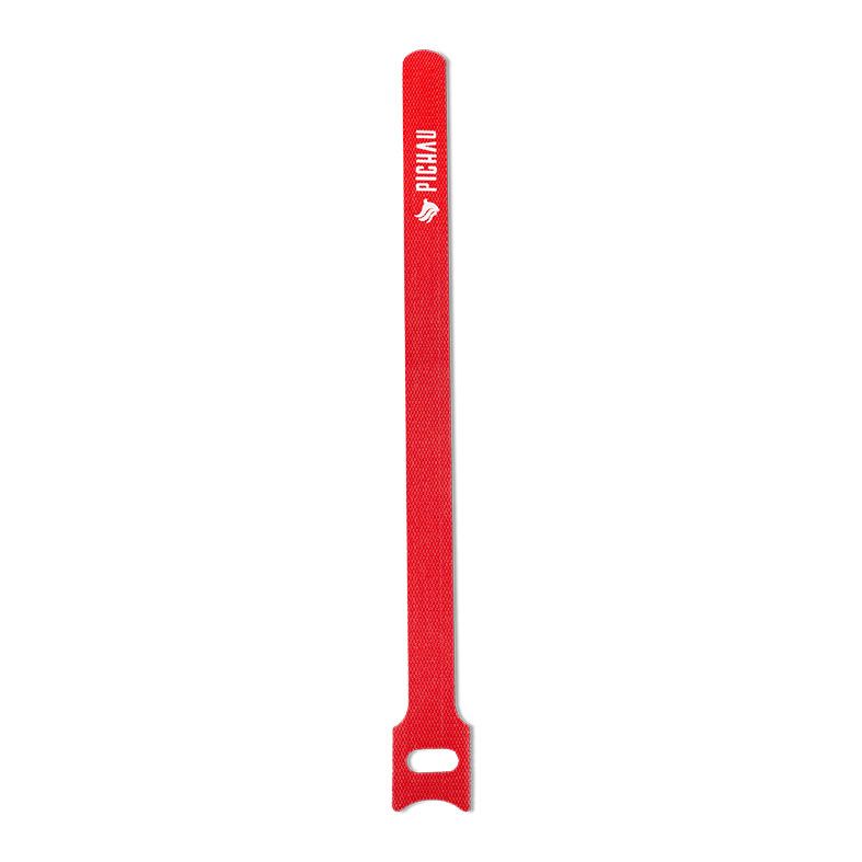 Kit Tiras de Velcro Pichau Gaming, 10 Peças, Vermelha, PG-VSP-RD01