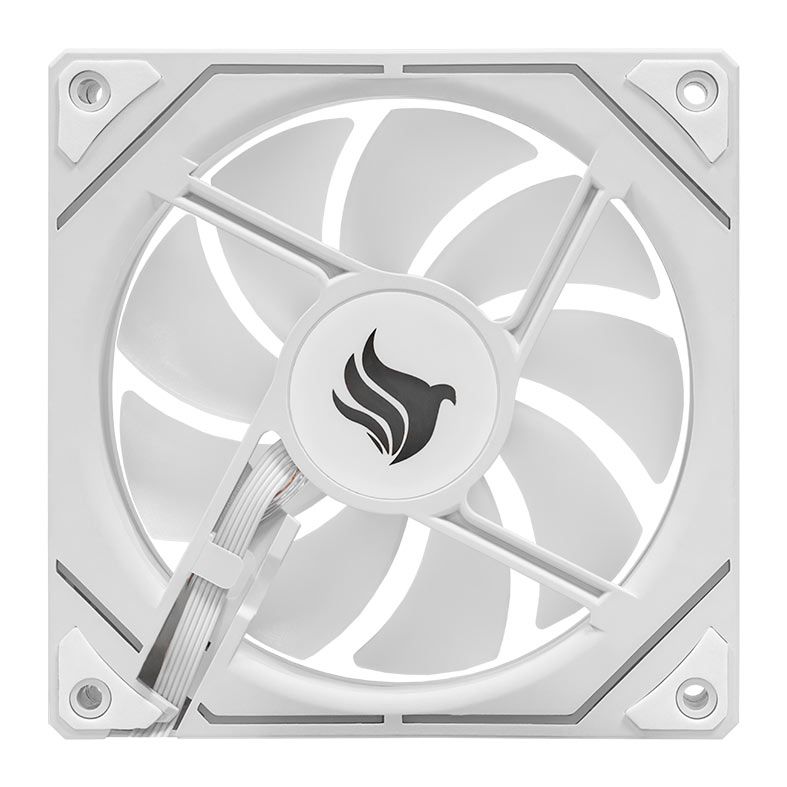 Kit Ventoinhas Pichau Wave P1, ARGB, 3x120mm + Controladora, Branco, PG-WARGB-WH01