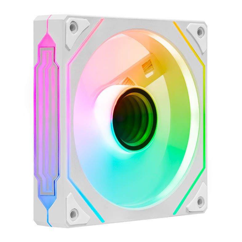Kit Ventoinhas Pichau Wave P1, ARGB, 3x120mm + Controladora, Branco, PG-WARGB-WH01