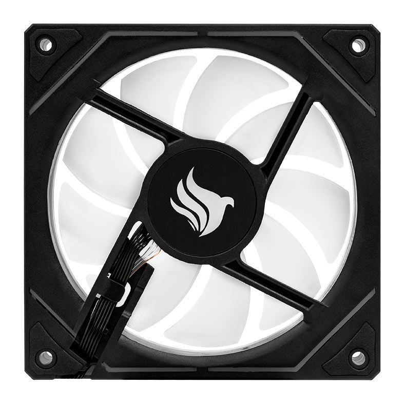 Kit Ventoinhas Pichau Wave P1, ARGB, 3x120mm, Preto, PG-WPRGB-BK01