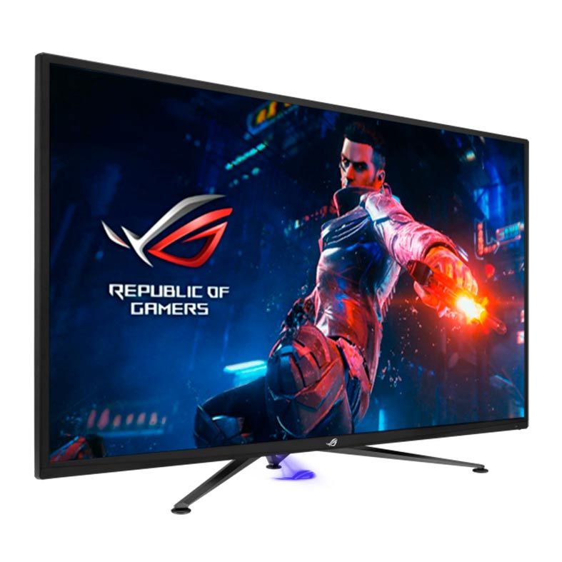 Monitor Gamer Asus ROG Swift PG43UQ, 43 Pol, VA,  4K UHD, 1ms, 144Hz, G-SYNC Compativel, HDMI/DP, PG43UQ