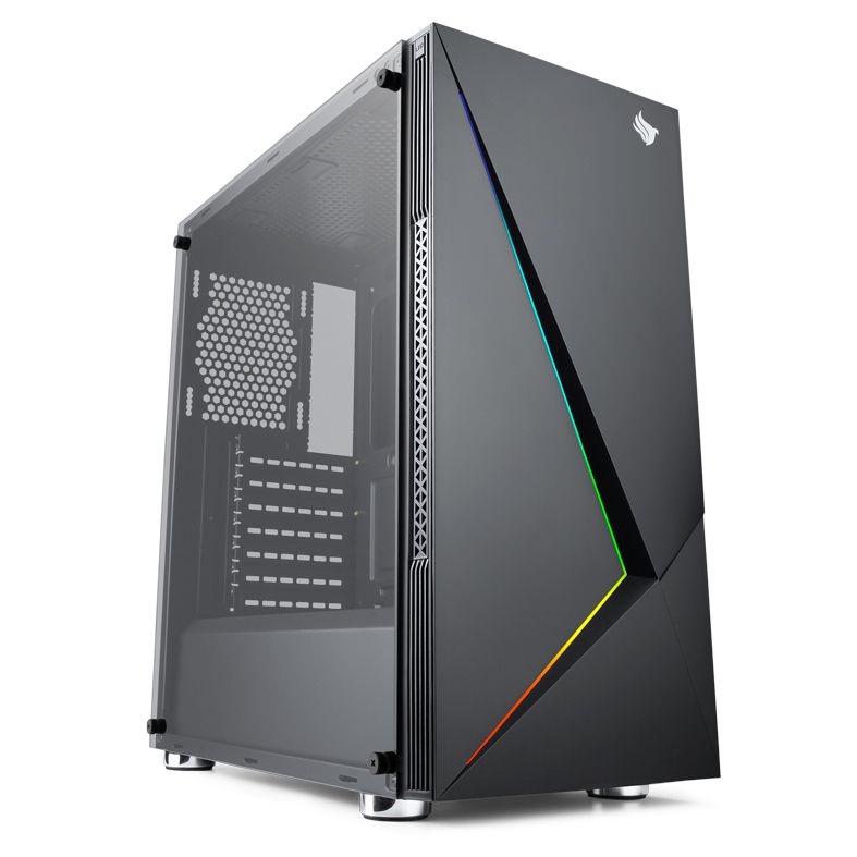 Pichau Kit Upgrade, Gabinete Pichau Komor LED RGB + Fonte Gigabyte 450W