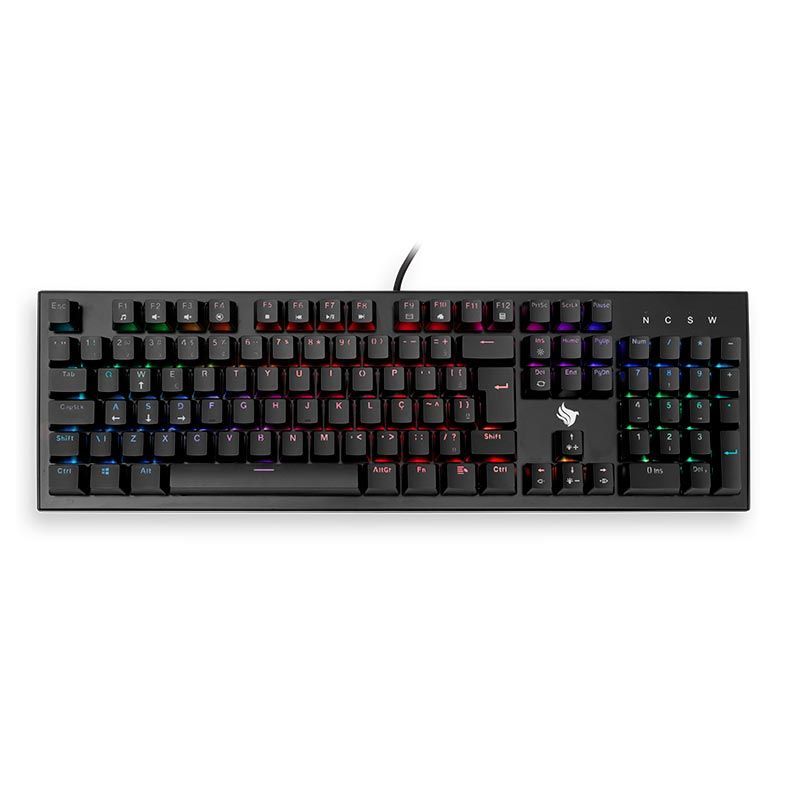 Kit teclado, mouse e Mousepad, Teclado Gamer Pichau P731 RGB + Mouse Gamer TGT M4 RGB 7 Botoes + Mousepad Mancer Dark Magic P